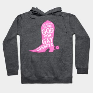 Gay Cowboy Boot Hoodie